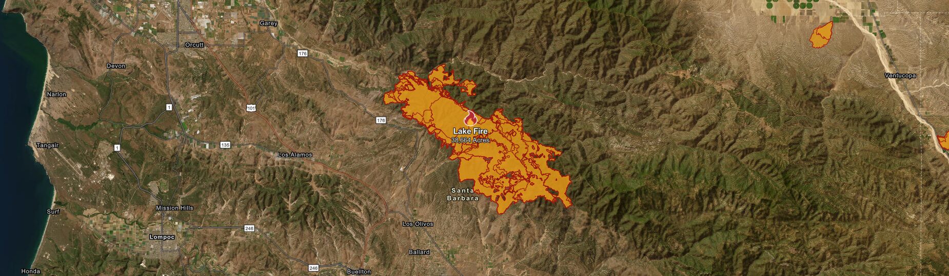 Lake Fire Update