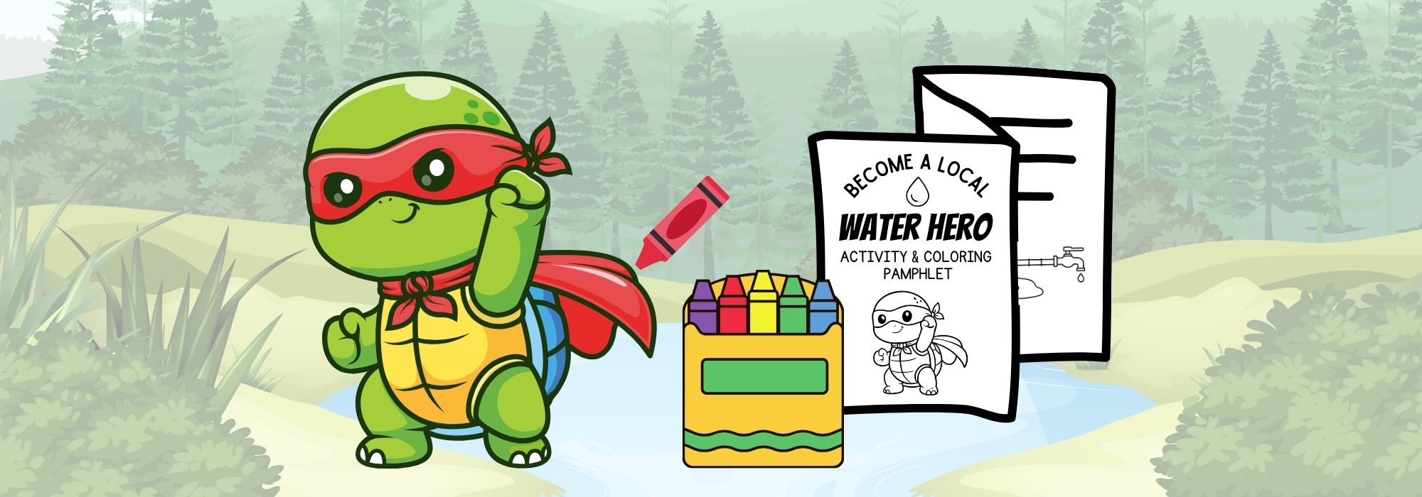 Become a Local Water Hero: Coloring & Activity Pamphlet for Kids